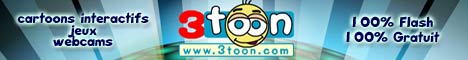 www.3toon.com - Divertissements Interactifs!