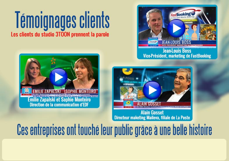 Témoignages clients