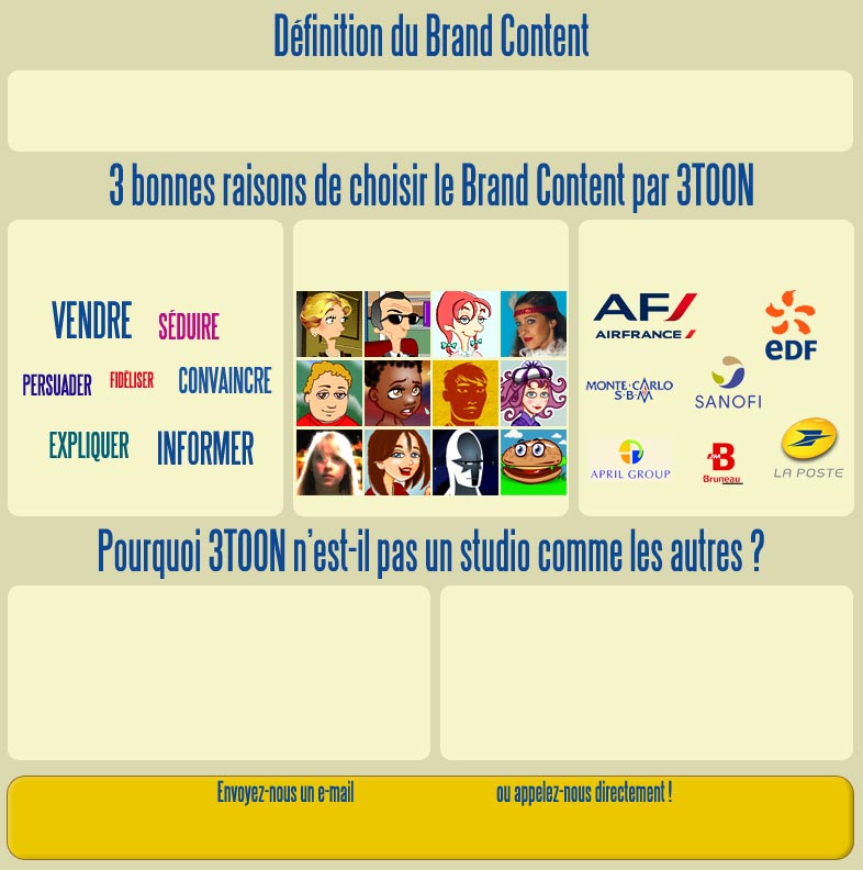 3TOON - Brand content