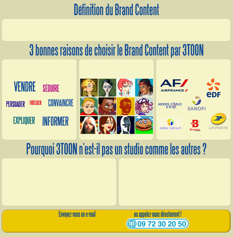 3TOON - Brand content