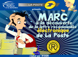 Saga Maileva - Post - episode 4 - Marc to the discovery of the letter recommended electronics de La Poste