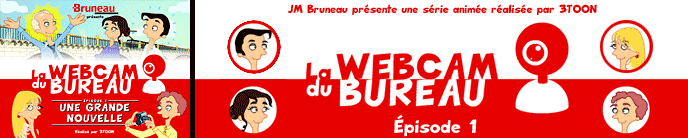 JM Bruneau présente une série de dessins animés réalisée par 3TOON