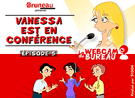 Cliquez ici pour voir "Vanessa est en conférence" le cinquième épisode de la saison 2 de la série "La webcam du bureau"