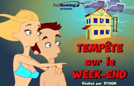 affiche FastBooking episode 2 - Tempête sur le week-end