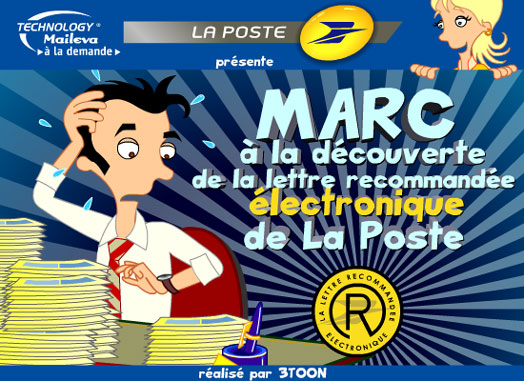 Saga Maileva-La Poste - episode 4 - Marc à la découverte de la Lettre Recommandée Électronique de La Poste