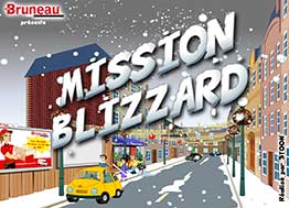 Bruneau - Saison 2 - Carte de voeux personnalisable - Mission Blizzard