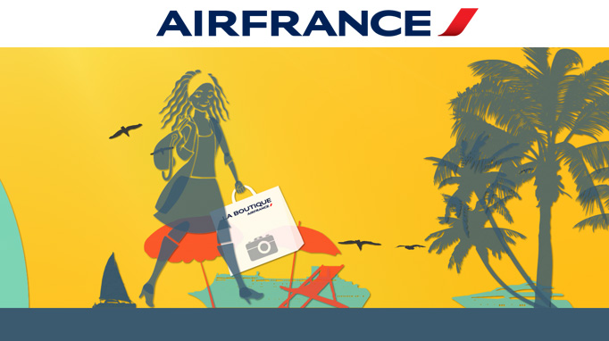 Dessin animé pour Air France