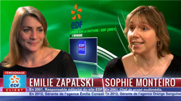 Témoignage client EDF par Emilie Zapalski et Sophie Monteiro Témoignage client EDF par Emilie Zapalski et Sophie Monteiro