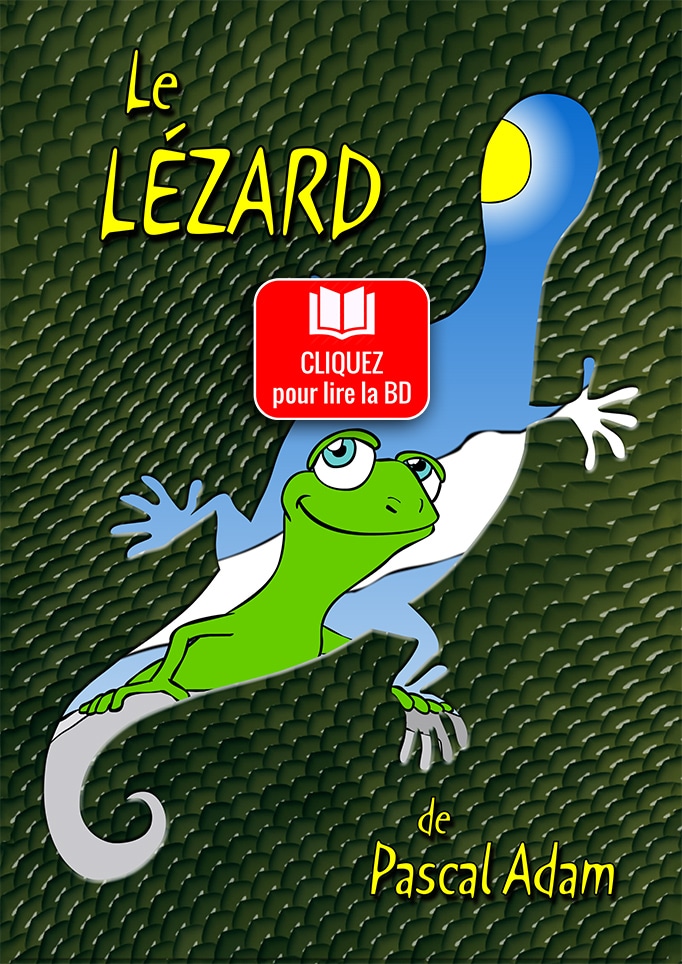 Le lézard, animation pour ateliers créatifs