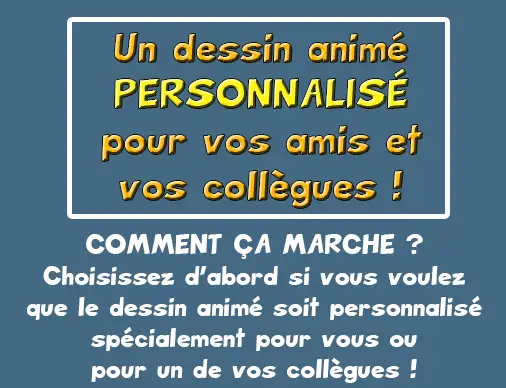 Faites votre choix de personnalisation