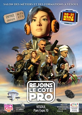 Affiche du Salon Rejoins le Côté PRO Affiche du Salon Rejoins le Côté PRO