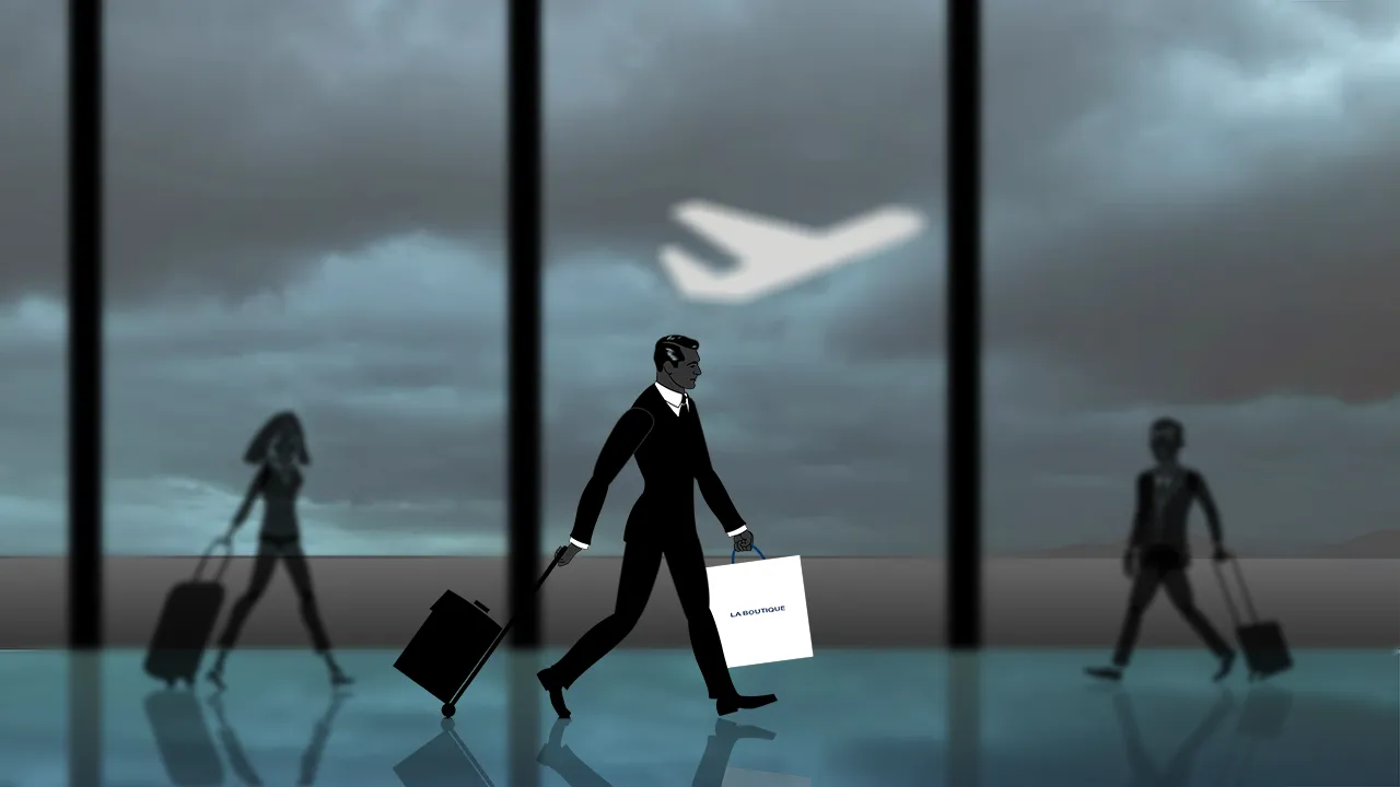 Animation 2D - proposition Air France