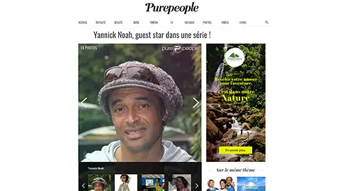 Pure People - Yannick Noah, guest star dans une série !