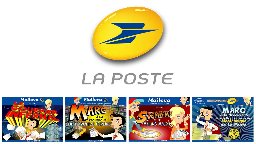 Tétralogie La Poste (et sa filiale Maileva)