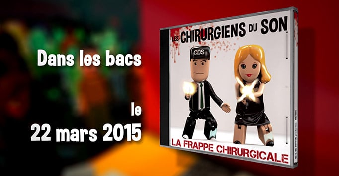 Chirurgiens du son - Jaquette du CD