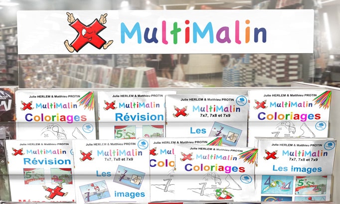 MultiMalin - multiplication tables (box containing 1  