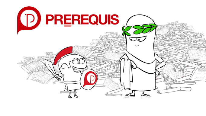PréRequis - Business Intelligence, avec César et le Gladiateur PréRequis - Dessin animé publicitaire avec César et le Gladiateur