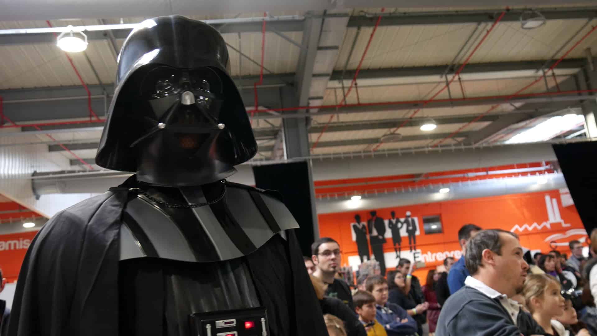 Dark Vador en visite au Retrogeek festival