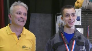Rejoins le Cote PRO 2 – Arnaud Marandet médaillé d’or et son coach Denis Bienfait (édition 2019)