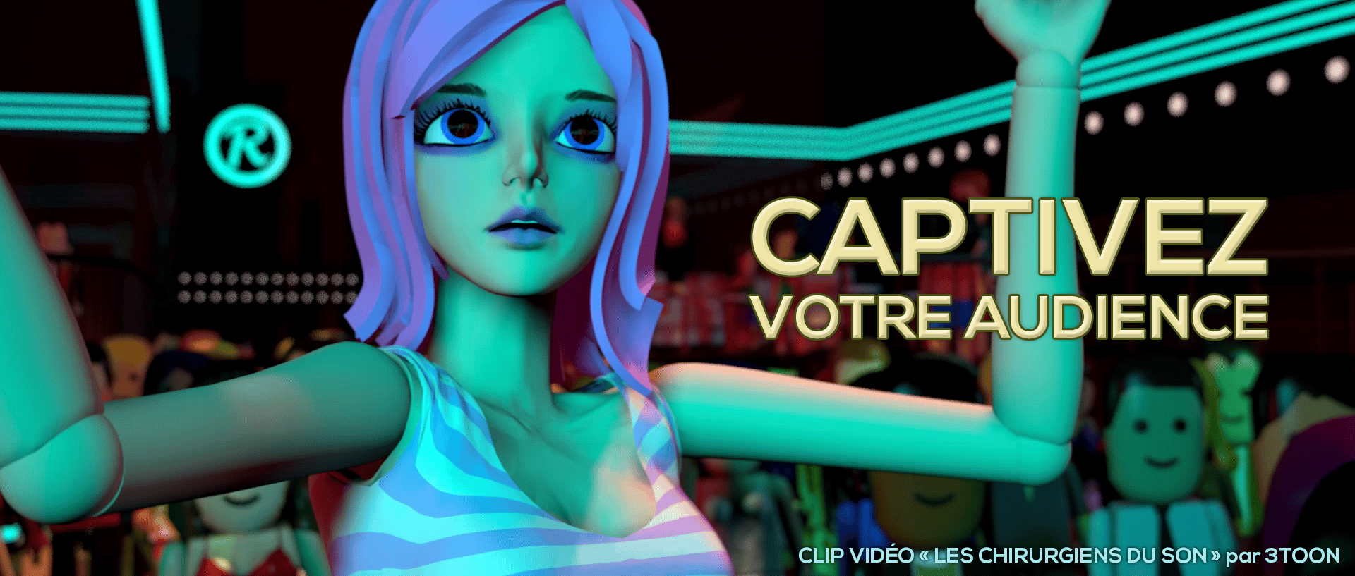 Impressionnez votre audience avec une animation 3D