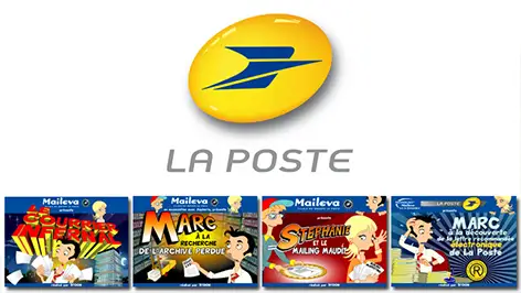 La Poste et sa filiale Maileva - la tétralogie