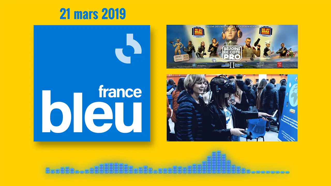 France Bleu - salon Rejoins le Côté Pro 2019