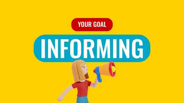 Informing, Getting Your Message Across