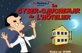 affiche FastBooking episode 1 - Le cyber-cauchemar de l'hôtelier affiche FastBooking episode 1 - Le cyber-cauchemar de l'hôtelier